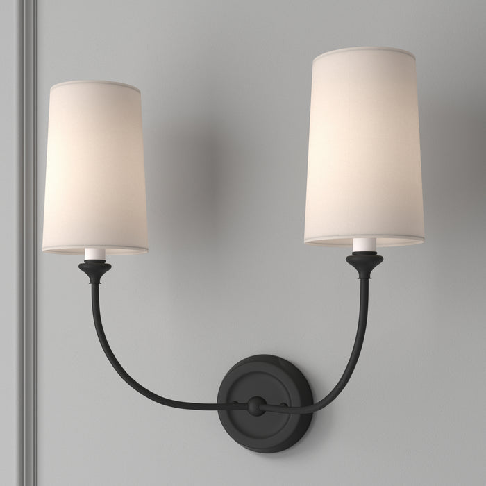 Crystorama 2242-DB Sylvan Two Light Wall Sconce Dark Bronze Alternate Image 2.jpg