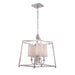 Crystorama 2245-PN Sylvan Four Light Chandelier Polished Nickel Alternate Image.jpg