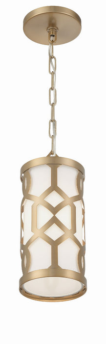 Crystorama 2260-AG Jennings One Light Pendant Aged Brass Alternate Image 2.jpg