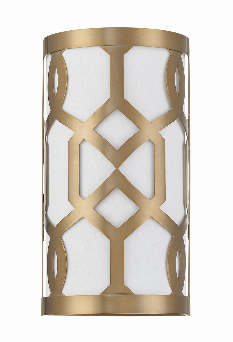 Crystorama 2262-AG Jennings One Light Wall Sconce Aged Brass Alternate Image 2.jpg