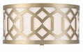 Crystorama 2263-AG Jennings Three Light Flush Mount Aged Brass Alternate Image 4.jpg