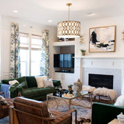Crystorama 2265-AG Jennings Three Light Chandelier Aged Brass Alternate Image.jpg