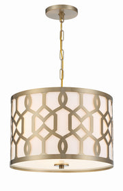Crystorama 2265-AG Jennings Three Light Chandelier Aged Brass Main Image.jpg