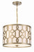 Crystorama 2265-AG Jennings Three Light Chandelier Aged Brass Main Image.jpg