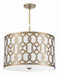 Crystorama 2266-AG Jennings Five Light Chandelier Aged Brass Alternate Image 4.jpg