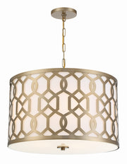 Crystorama 2266-AG Jennings Five Light Chandelier Aged Brass Main Image.jpg