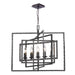 Crystorama 336-RS Capri Five Light Chandelier Raw Steel Alternate Image.jpg