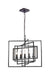 Crystorama 336-RS Capri Five Light Chandelier Raw Steel Main Image.jpg
