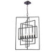 Crystorama 339-RS Capri Seven Light Chandelier Raw Steel Alternate Image.jpg