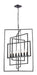 Crystorama 339-RS Capri Seven Light Chandelier Raw Steel Main Image.jpg