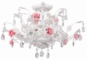 Crystorama 4850-WW Lola Six Light Semi Flush Mount Wet White Main Image.jpg
