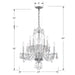 Crystorama 5080-CH-CL-S Traditional Crystal Ten Light Chandelier Polished Chrome Alternate Image.jpg