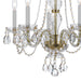 Crystorama 5085-PB-CL-MWP Traditional Crystal Five Light Chandelier Polished Brass Alternate Image 2.jpg