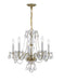 Crystorama 5085-PB-CL-S Traditional Crystal Five Light Chandelier Polished Brass Main Image.jpg