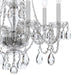 Crystorama 5086-CH-CL-MWP Traditional Crystal Six Light Chandelier Polished Chrome Alternate Image.jpg