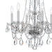 Crystorama 5086-CH-CL-MWP Traditional Crystal Six Light Chandelier Polished Chrome Alternate Image 2.jpg