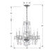 Crystorama 5086-CH-CL-S Traditional Crystal Six Light Chandelier Polished Chrome Alternate Image.jpg