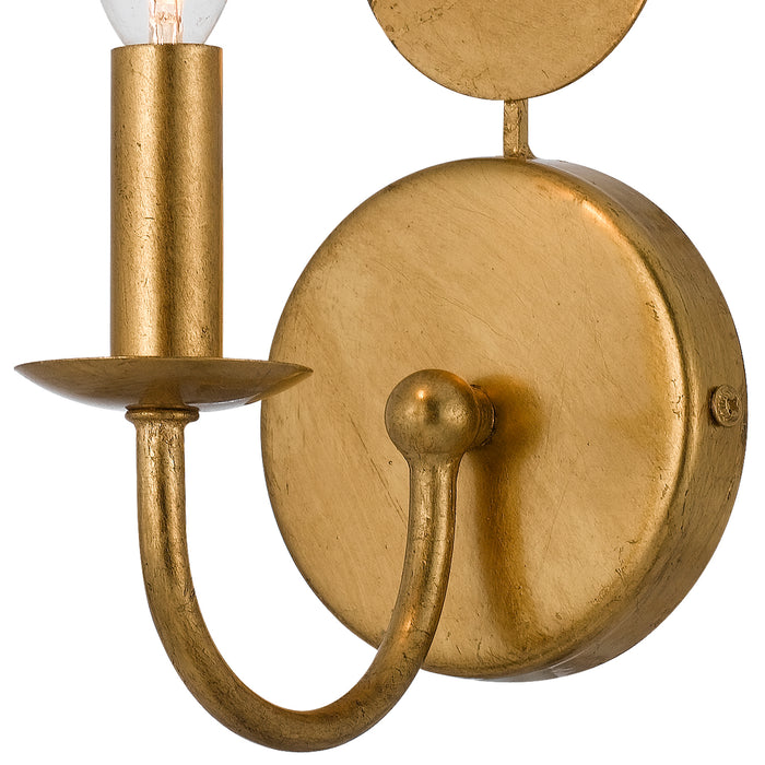 Crystorama 541-GA Layla One Light Wall Sconce Antique Gold Alternate Image 2.jpg