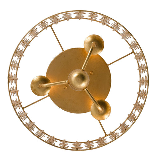 Crystorama 544-GA Layla Three Light Flush Mount Antique Gold Alternate Image.jpg