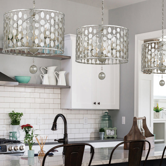 Crystorama 545-SA Layla Five Light Chandelier Antique Silver Alternate Image 4.jpg