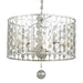 Crystorama 545-SA Layla Five Light Chandelier Antique Silver Main Image.jpg
