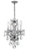 Crystorama 5534-CH-CL-MWP Traditional Crystal Four Light Mini Chandelier Polished Chrome Main Image.jpg