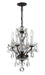 Crystorama 5534-EB-CL-MWP Traditional Crystal Four Light Mini Chandelier English Bronze Main Image.jpg