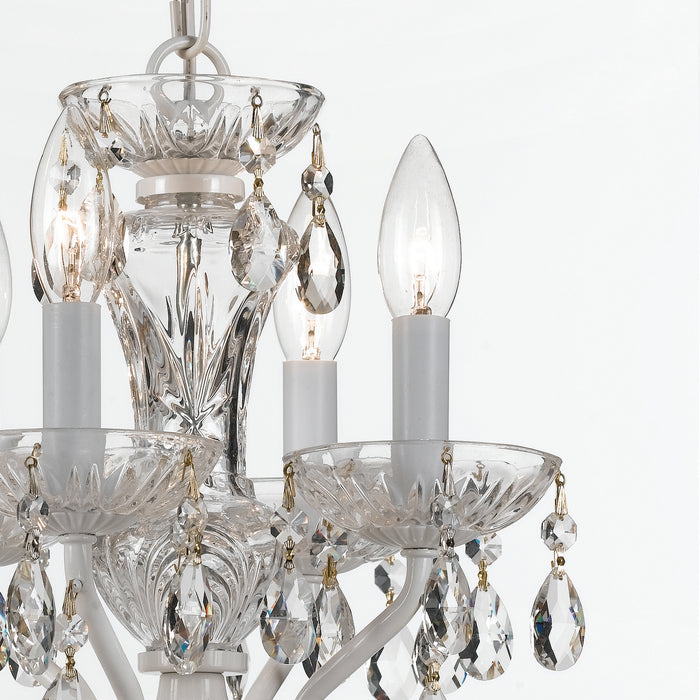 Crystorama 5534-WW-CL-MWP Traditional Crystal Four Light Mini Chandelier Wet White Alternate Image 2.jpg