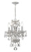 Crystorama 5534-WW-CL-MWP Traditional Crystal Four Light Mini Chandelier Wet White Main Image.jpg