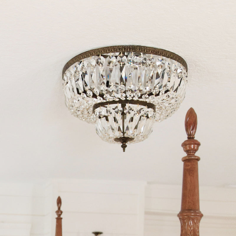 Crystorama 716-EB-CL-MWP Ceiling Mount Three Light Flush Mount English Bronze Alternate Image 2.jpg