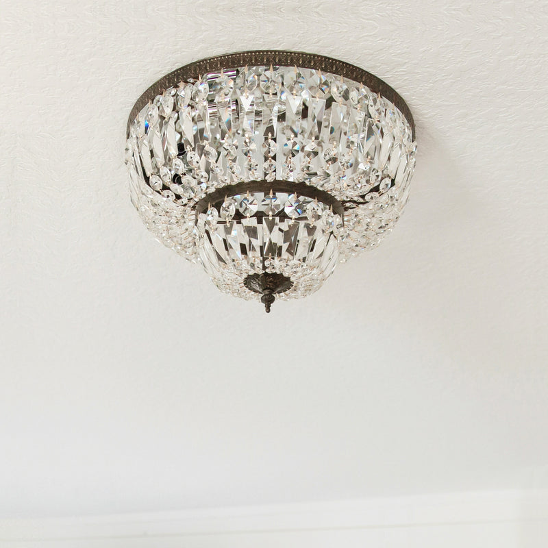 Crystorama 716-EB-CL-MWP Ceiling Mount Three Light Flush Mount English Bronze Alternate Image 4.jpg