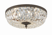 Crystorama 716-EB-CL-MWP Ceiling Mount Three Light Flush Mount English Bronze Main Image.jpg