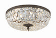 Crystorama 716-EB-CL-SAQ Ceiling Mount Three Light Flush Mount English Bronze Main Image.jpg
