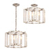 Crystorama 8854-PN Carson Four Light Chandelier Polished Nickel Alternate Image 4.jpg