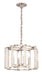Crystorama 8854-PN Carson Four Light Chandelier Polished Nickel Main Image.jpg