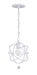 Crystorama 9220-WW Solaris One Light Pendant Wet White Main Image.jpg