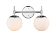 Shoppers Lighting BB3302-CH 2-Light Wall/Bath Fixture, Chrome Finish Alternate Image.jpg