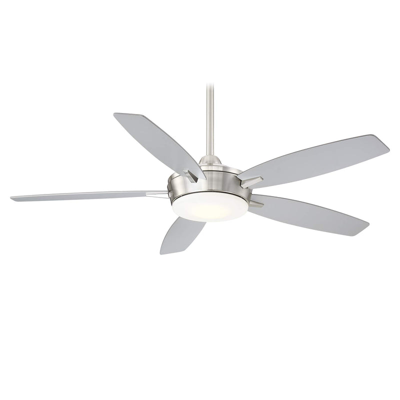 Minka-Aire F690L-BN/SL Espace 52" Ceiling Fan, Brushed Nickel W/ Silver Alternate Image 2.jpg