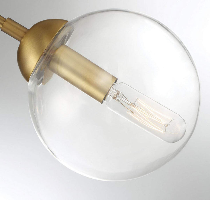 Shoppers Lighting SH10057NB Evelyn Three Light Chandelier, Natural Brass Alternate Image 6.jpg