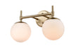 Shoppers Lighting BB3302-MG 2-Light Wall/Bath Fixture, Modern Gold Finish Alternate Image.jpg