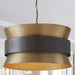 Capital Lighting 330446PZ Loren Four Light Pendant, Patinaed Brass and Dark Zinc Alternate Image 3.jpg