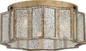 Quoizel SRE1616AGL Shrine Three Light Flush Mount, Aged Gold Alternate Image.jpg