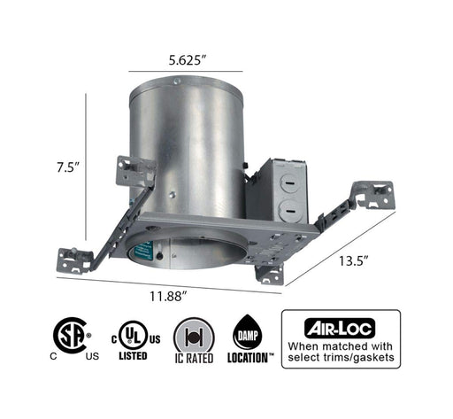 Juno IC20 Recessed Lighting Housing Dimensions and Features