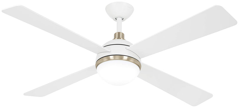 Minka-Aire F623L-WHF/SBR Orb LED 54" Ceiling Fan, Flat White Alternate Image 2.jpg