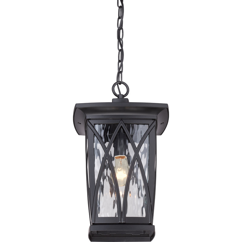 Quoizel GVR1910K Grover One Light Outdoor Hanging Lantern, Mystic Black Alternate Image 4.jpg
