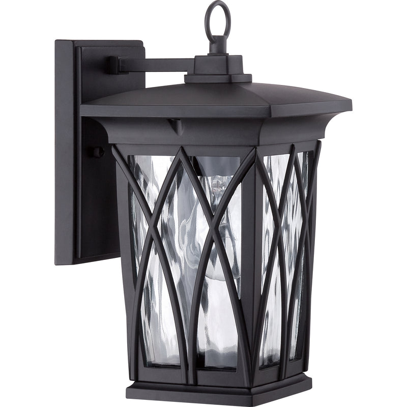 Quoizel GVR8406K Grover One Light Outdoor Wall Lantern, Mystic Black Alternate Image.jpg