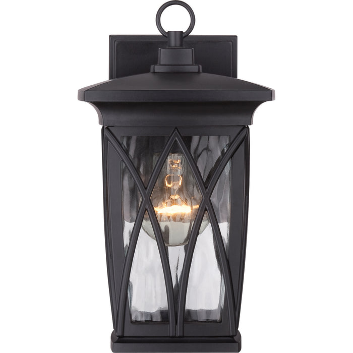 Quoizel GVR8406K Grover One Light Outdoor Wall Lantern, Mystic Black Alternate Image 2.jpg