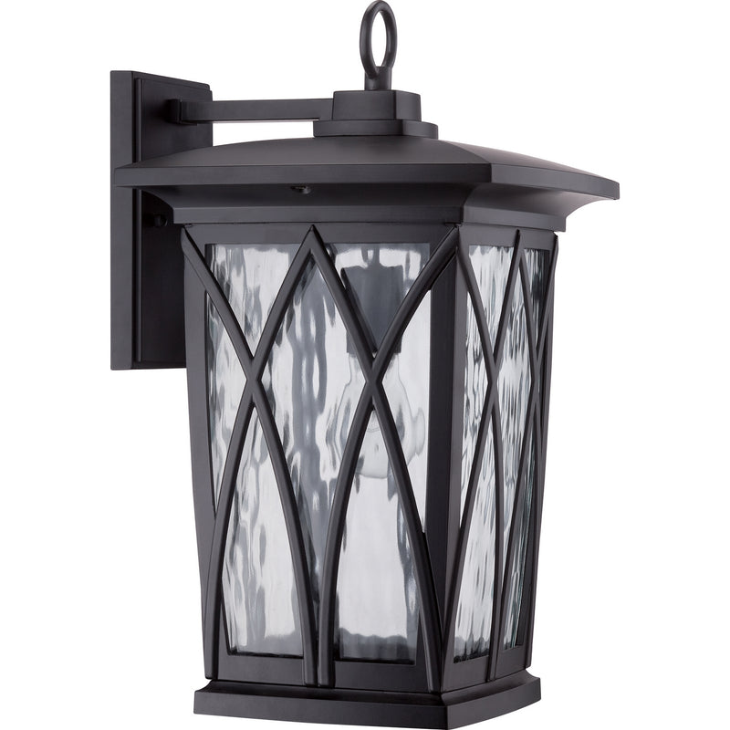 Quoizel GVR8410K Grover One Light Outdoor Wall Lantern, Mystic Black Alternate Image.jpg
