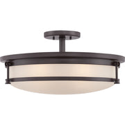 Quoizel SLR1720WT Sailor Five Light Semi Flush Mount, Western Bronze Main Image.jpg