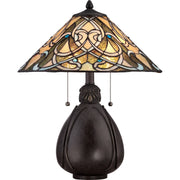 Quoizel TF1846TIB India Two Light Table Lamp, Imperial Bronze Main Image.jpg